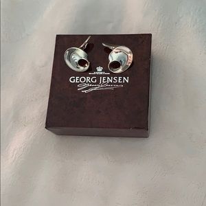 Georg Jensen Sterling Silver Men’s Cuff Links